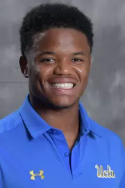 UCLA Bruins linebacker Donovan Williams (46) poses in Los Angeles, Friday, July 6, 2018. (Kirby Lee via Image of Sport)