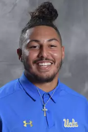 UCLA Bruins tight end Caleb Wilson (81) poses in Los Angeles, Friday, July 6, 2018. (Kirby Lee via Image of Sport)