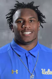 UCLA Bruins tight end Jordan Wilson (87) poses in Los Angeles, Friday, July 6, 2018. (Kirby Lee via Image of Sport)