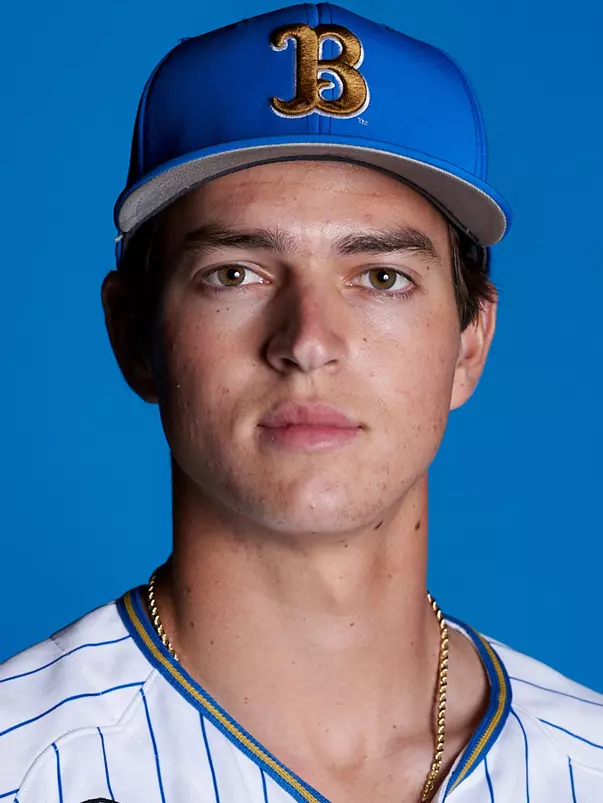 UCLA Athletics -  2021 UCLA Baseball Media Day portraits and personality photos. Jackie Robinson Stadium, UCLA, Los Angeles, CAJanuary 22nd, 2021Copyright Don Liebig/ASUCLAKarros_Jared_003.NEF