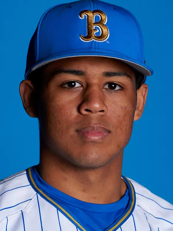 UCLA Athletics -  2021 UCLA Baseball Media Day portraits and personality photos. Jackie Robinson Stadium, UCLA, Los Angeles, CAJanuary 22nd, 2021Copyright Don Liebig/ASUCLAPerry_Darius_008.NEF