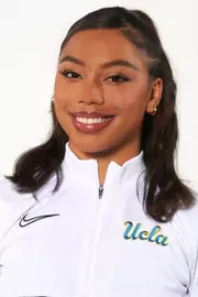 UCLA Athletics - 2023 UCLA Women's Gymnastics Media Day portraits and poster photos.  UCLA, Los Angeles, CA.September 21st, 2022Copyright Don Liebig/ASUCLAFrazier_Margzetta_013.NEF