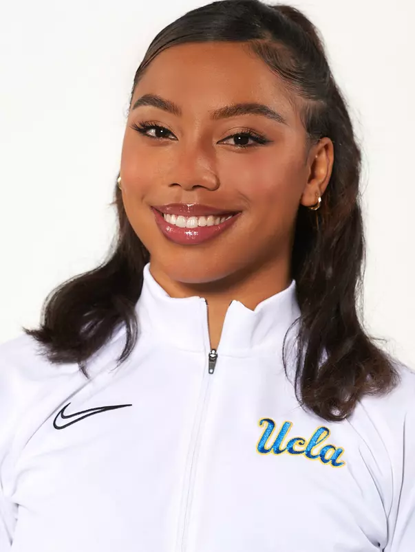 UCLA Athletics - 2023 UCLA Women's Gymnastics Media Day portraits and poster photos. UCLA, Los Angeles, CA.September 21st, 2022Copyright Don Liebig/ASUCLAFrazier_Margzetta_013.NEF