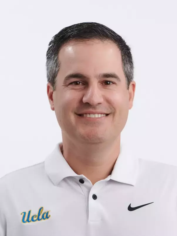 UCLA head coach Armen Kirakossian (men's golf, headshot)