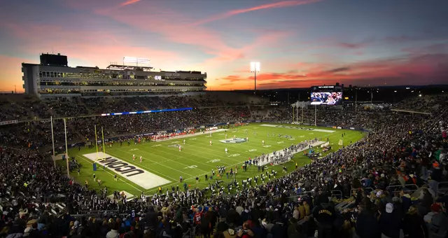Pratt & Whitney Stadium sunse