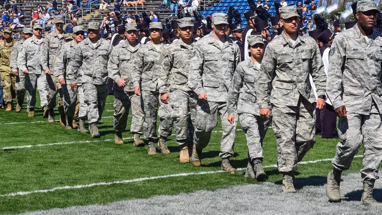 Military Members at Rentschler