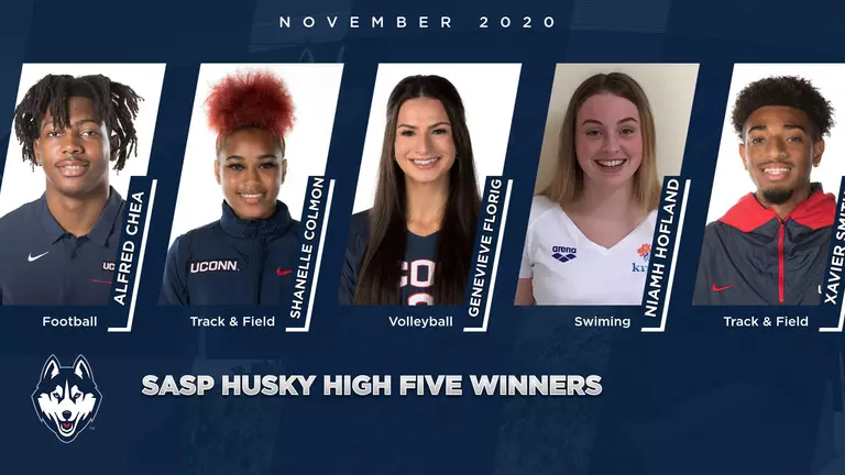 SASP Announces November Husky High Five Winners