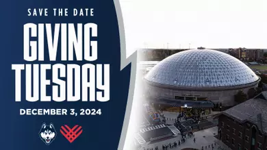 UConn Athletics set out to break more records for the upcoming Giving Tuesday on Dec 3rd