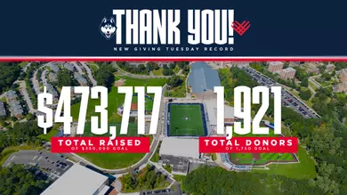 UConn Nation Sets Giving Tuesday Fundraising Record in 2024