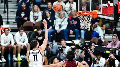 Alex Karaban On Karl Malone Award Watch List