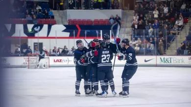 Huskies Secure Weekend Sweep with 5-2 Win over Merrimack