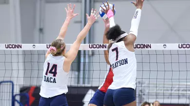 UConn Falls to Xavier in Four Sets