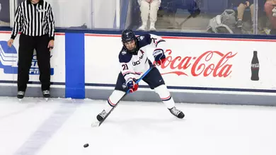 Huskies Drop Game 1 of Weekend Series vs. #16 Merrimack