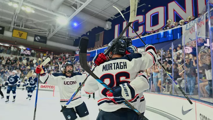 UConn Goal Celebration