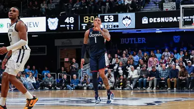 No. 6 Huskies Knock Off Butler, 80-70, At Hinkle