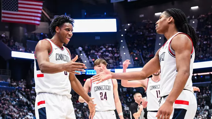 High fives and smiles