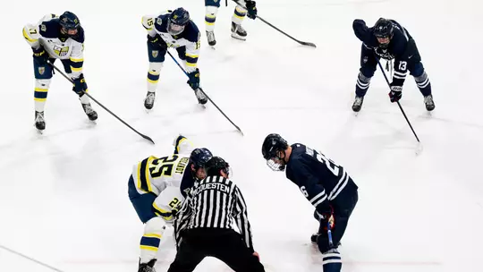 UConn vs. Merrimack Faceoff
