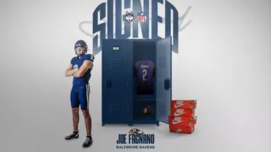 UConn QB Joe Fagnano Signs With Baltimore Ravens