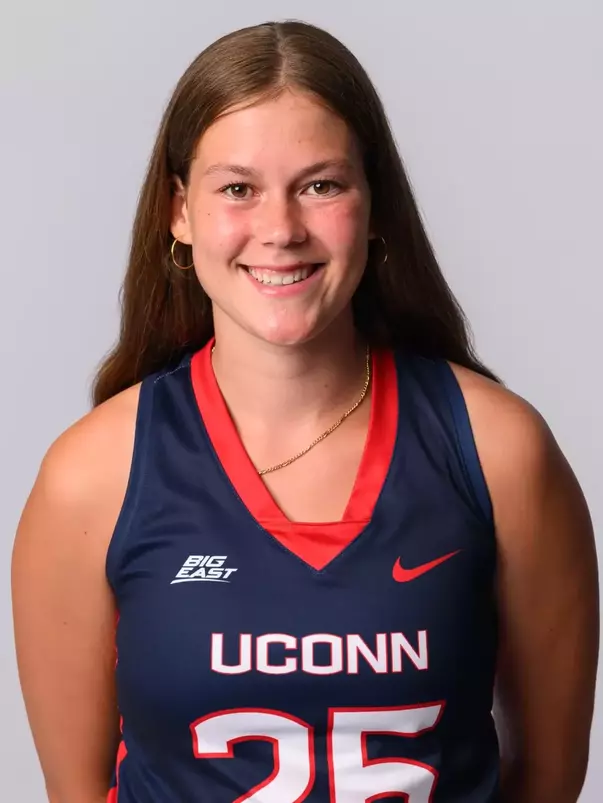 Storrs, Connecticut - MONTH DAY: Lena Reiche #25 during UConn fall media day on August 10, 2026 in Storrs, Connecticut. (Photo by UConn Athletics/University Images via Getty Images)