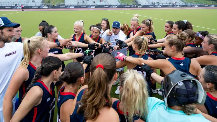 Field Hockey Pre Game Huddle