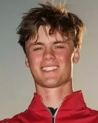 2025 Scottish Boys' Open Champion Miles Wennestam poses for a photo at West Kilbride Golf Club on April 11, 2025. (Photo Chris Young/Scottish Golf).
