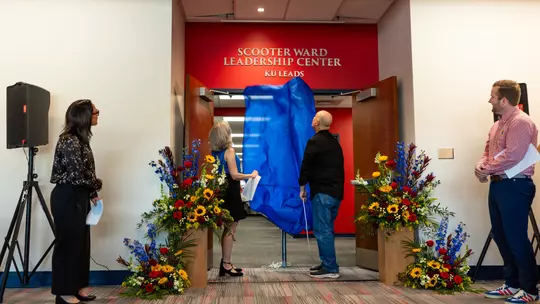 KU LEADS Wing Renamed Honoring Dr. Scott “Scooter” Ward Image