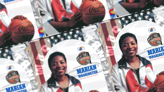 Marian Washington HOF Graphic
