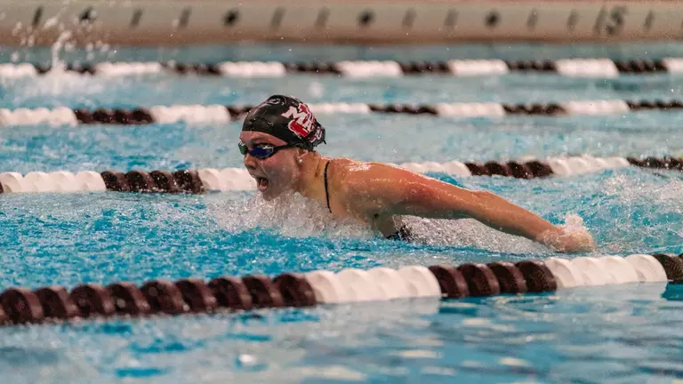 Swimming & Diving Finish Day Two Of Terrier Invite