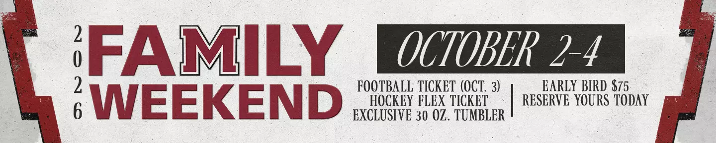 2026 UMass Family Weekend Ticket Package