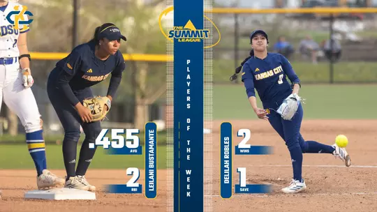 Robles and Bustamante Players of the Week Graphic