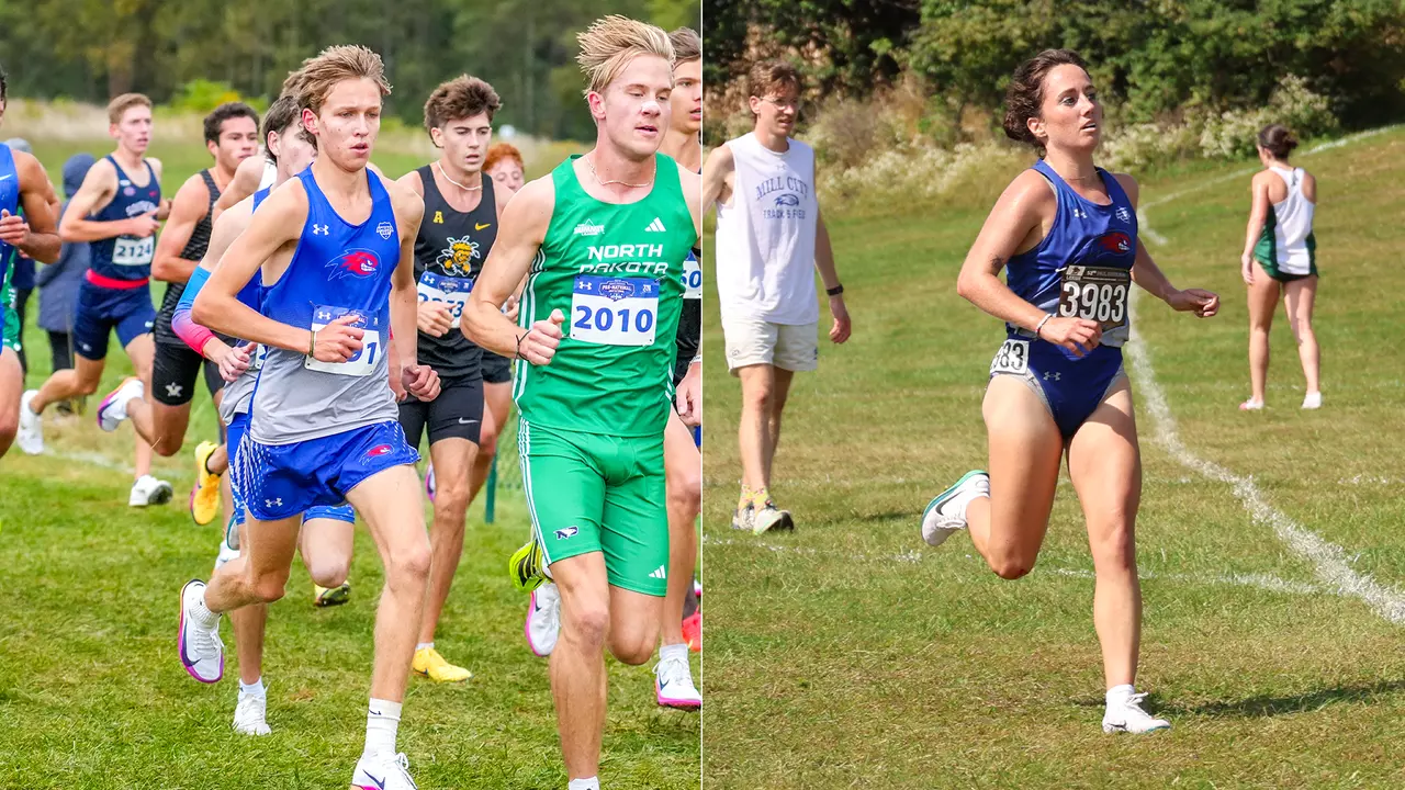 Will Simard and Mary-Kate Finn Running