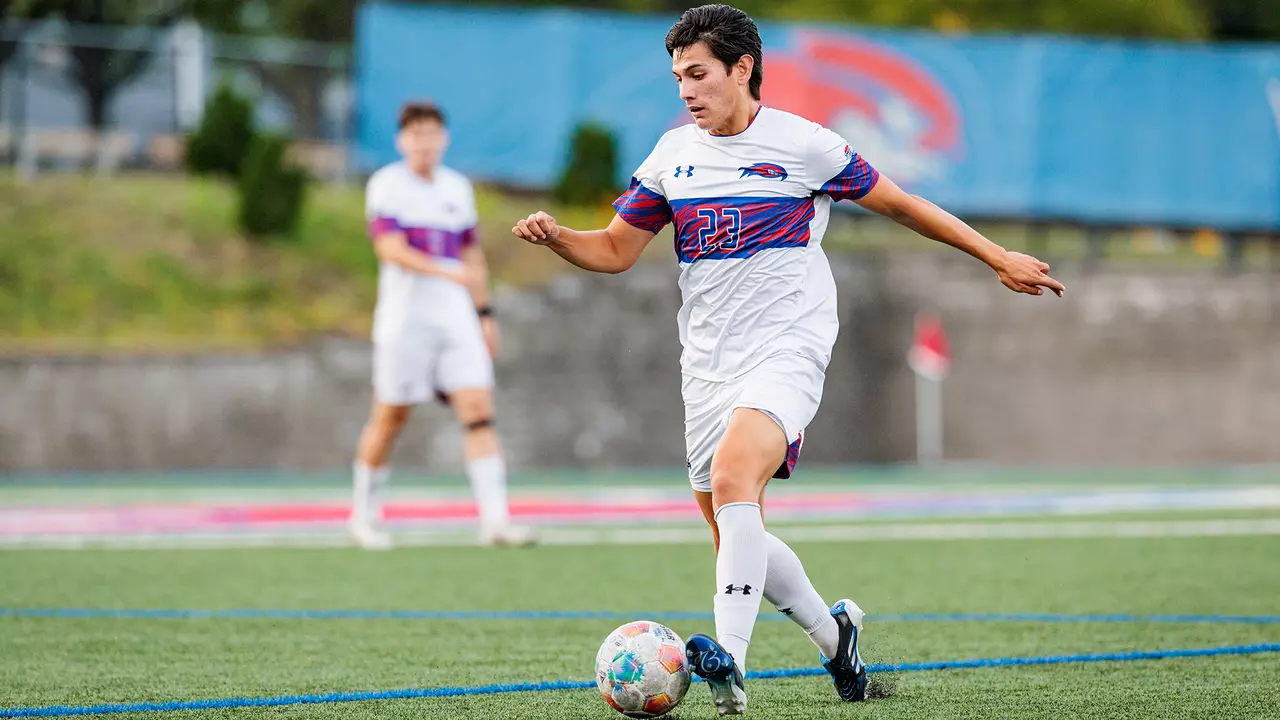 Liam Duggan (MSOC Recap Header vs. UAlbany)