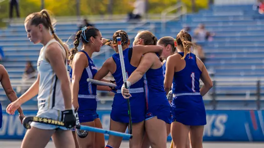 Field Hockey goal celebration