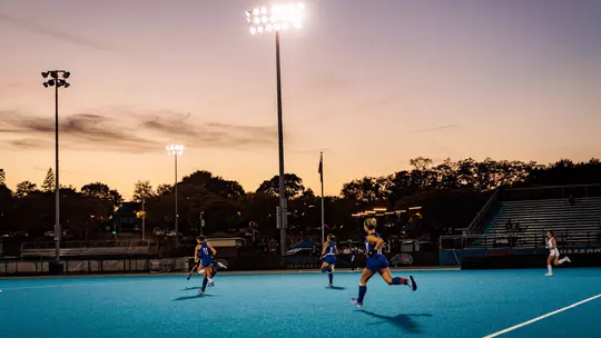 Wicked Blue Field sunset