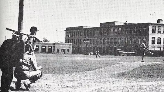 Old Baseball Field Behind Southwick Hall
