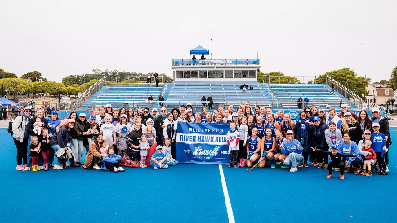 2026 UMass Lowell Field Hockey Alumni Day festivities