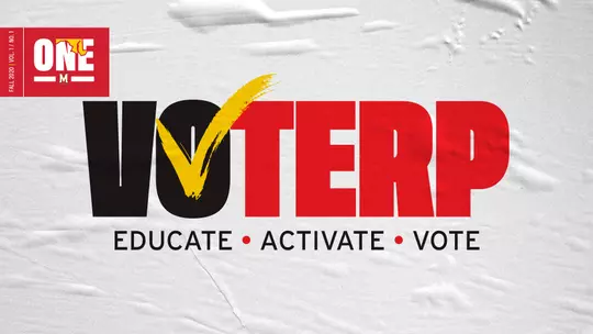 Off The Field: Maryland Athletics Launches “VoTERP” Initiative