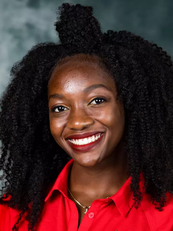 Athlete headshot of Destiny Ward taken on September 24, 2020. (Photo by Leah Stauffer)