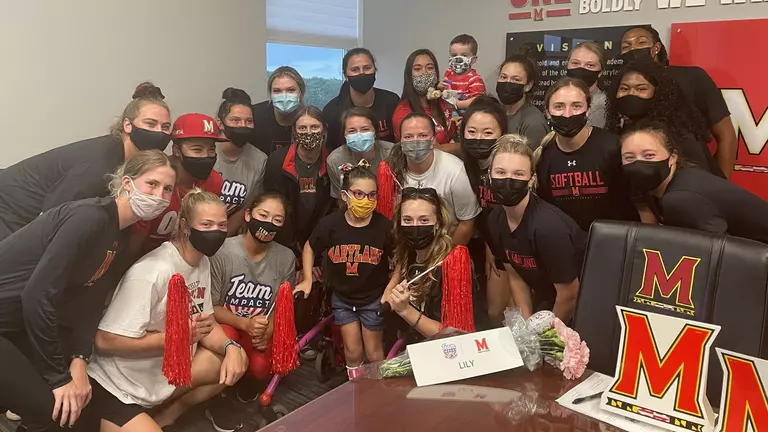 Maryland Softball x Team Impact