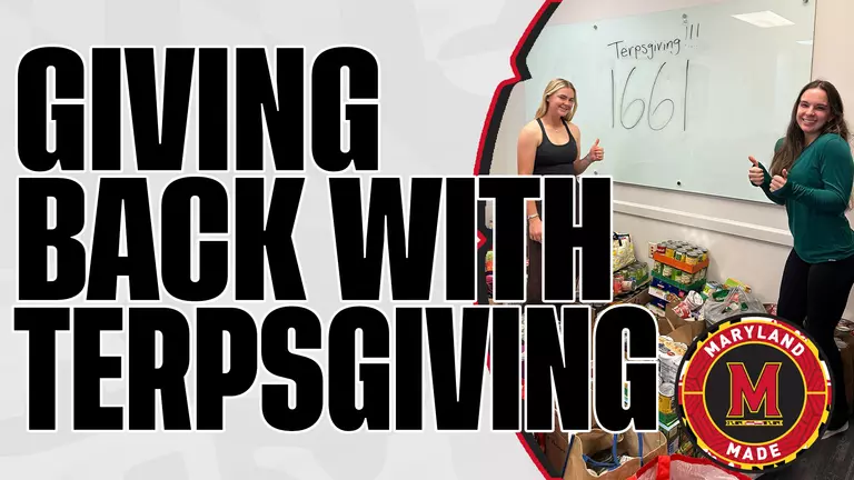 Giving Back With Terpsgiving
