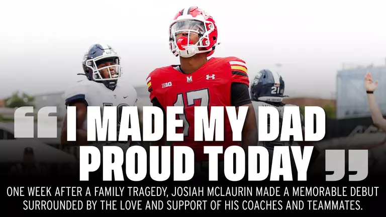 Josiah McLaurin: "I made my Dad proud today"