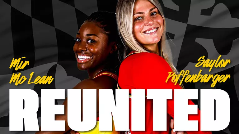 Reunited: Mir McLean and Saylor Poffenbarger