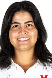 Daniela Burgos Ortega
Photos from 2025 Women's Golf Content Day White Backdrop at XFinity Center Media Room in College Park, MD on Wednesday, Aug. 27, 2025.
Kevin Snyder/Maryland Terrapins