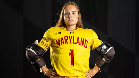 Alyssa Klebasko Poses At Maryland Content Day