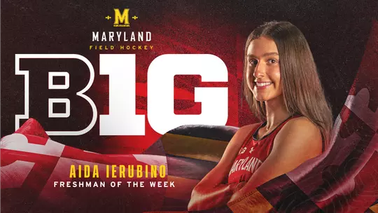 Aida Ierubino Big Ten Freshman of the Week