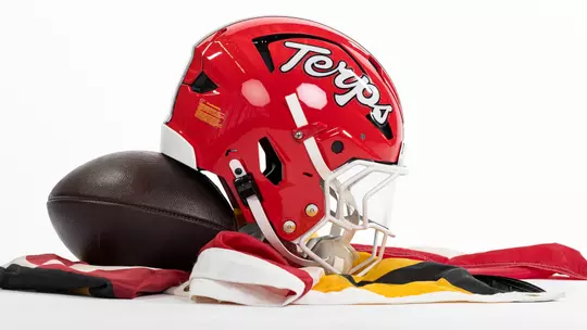 Terps Football Helmet Photos from Football Content Photoshoot at Jones-Hill House in College Park, MD on Monday, Jun. 15, 2026. Kevin Snyder/Maryland Terrapins