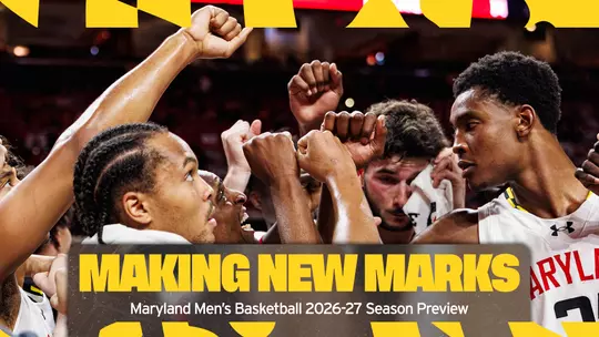 Maryland Men's Basketball Season Preview Graphic