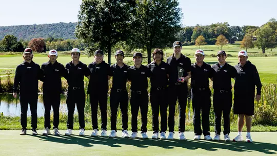 Men's golf team wins Testudo Cup