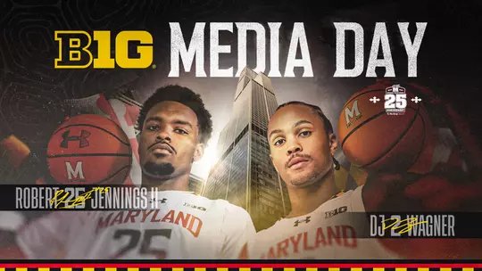 DJ Wagner, Robert Jennings II - Big Ten Media Day Graphic