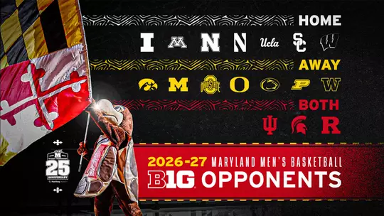 2026-27 Men's Basketball Home And Away Opponents Graphic